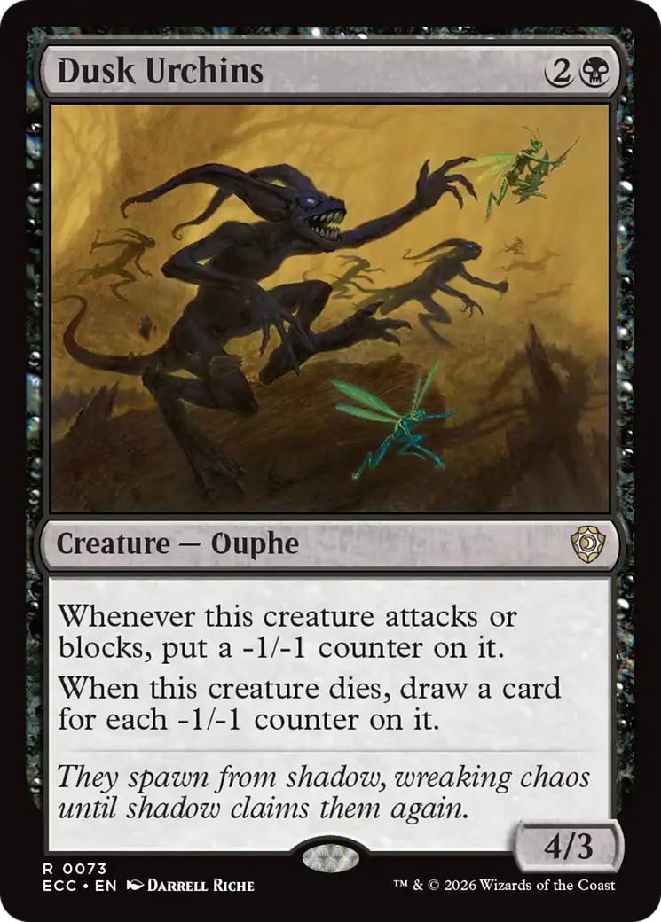 Dusk Urchins [Lorwyn Eclipsed Commander] | Boutique FDB TCG