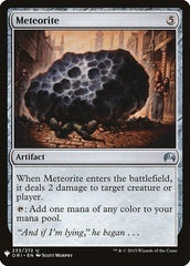 Meteorite [Mystery Booster] | Boutique FDB TCG