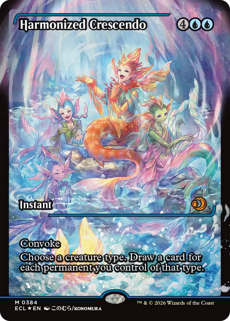 Harmonized Crescendo (0384) (Showcase) [Lorwyn Eclipsed] | Boutique FDB TCG