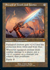 Sword of Truth and Justice (Retro Foil Etched) [Modern Horizons] | Boutique FDB TCG