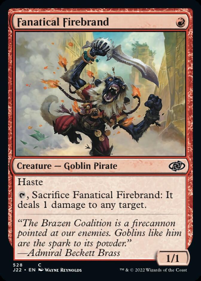 Fanatical Firebrand [Jumpstart 2022] | Boutique FDB TCG