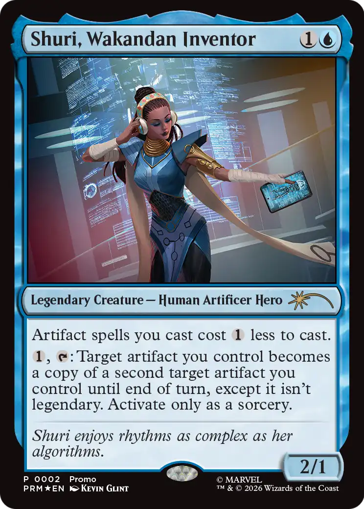 Shuri, Wakandan Inventor [Media Promos] | Boutique FDB TCG