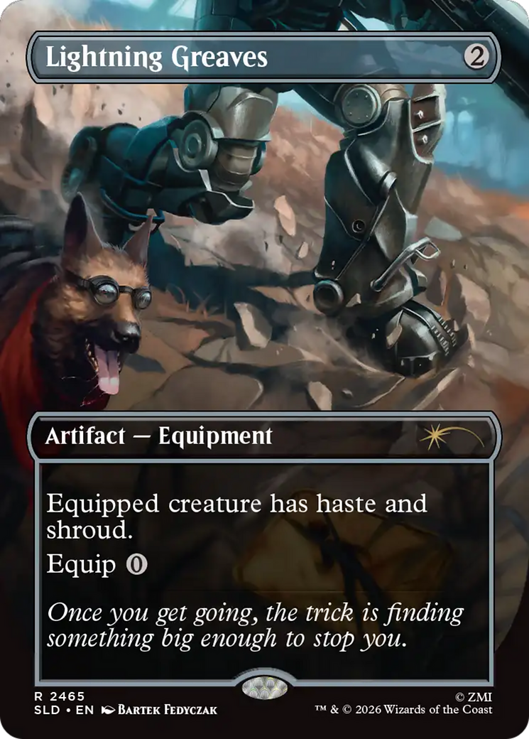 Lightning Greaves (2465) [Secret Lair Drop Series] | Boutique FDB TCG