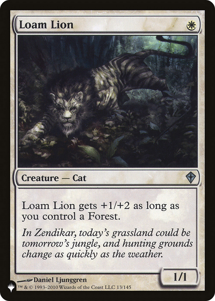 Loam Lion [The List] | Boutique FDB TCG