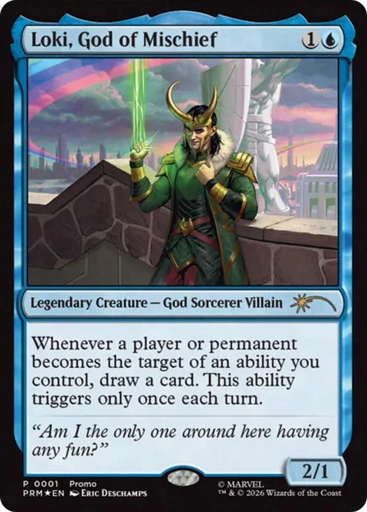 Loki's Scepter (Surge Foil) [Marvel Super Heroes Commander] | Boutique FDB TCG
