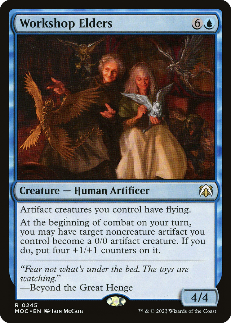 Workshop Elders [March of the Machine Commander] | Boutique FDB TCG