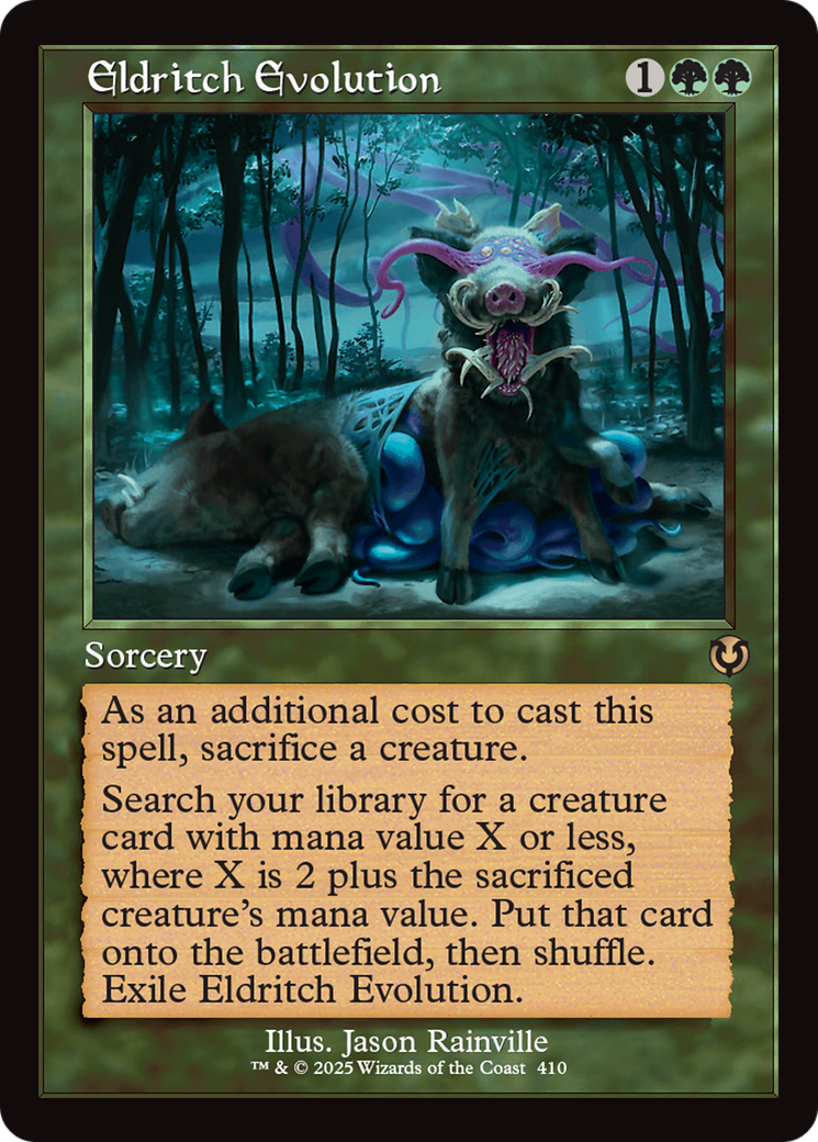 Eldritch Evolution (Retro Frame) [Innistrad Remastered] | Boutique FDB TCG