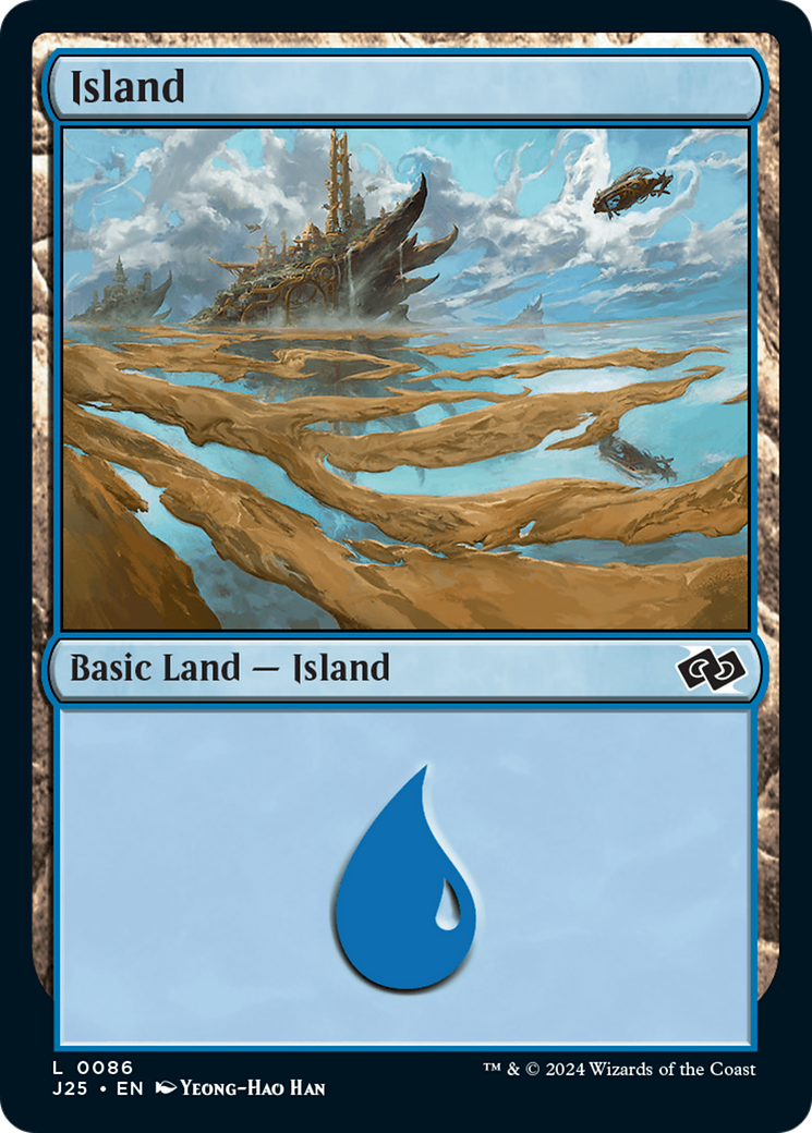 Island (86) [Foundations Jumpstart] | Boutique FDB TCG