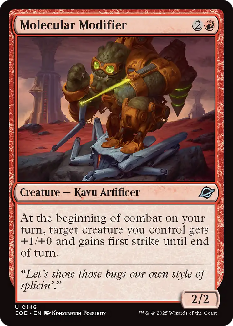 Molecular Modifier [Edge of Eternities] | Boutique FDB TCG