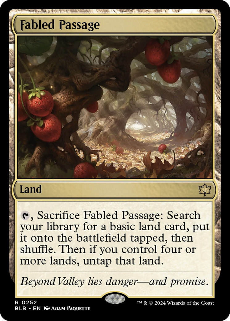 Fabled Passage [Bloomburrow] | Boutique FDB TCG