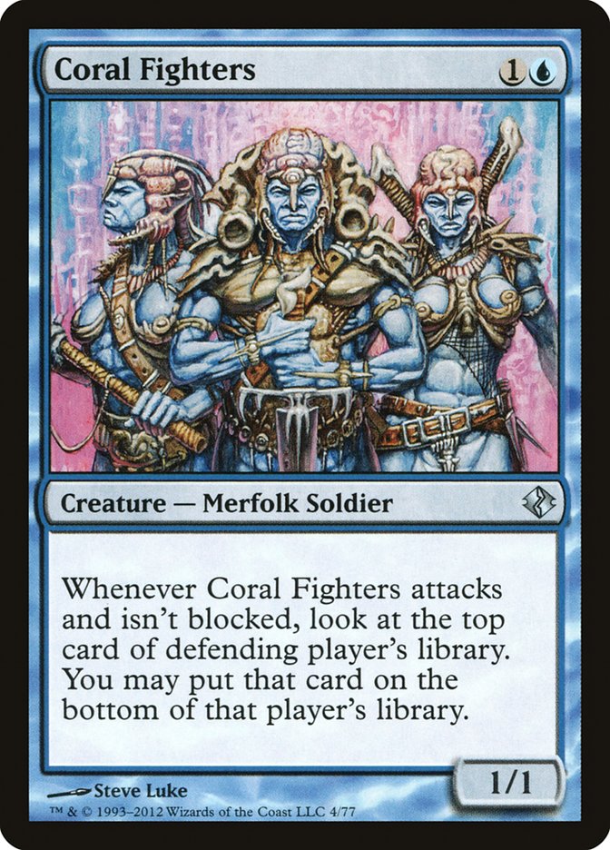 Coral Fighters [Duel Decks: Venser vs. Koth] | Boutique FDB TCG