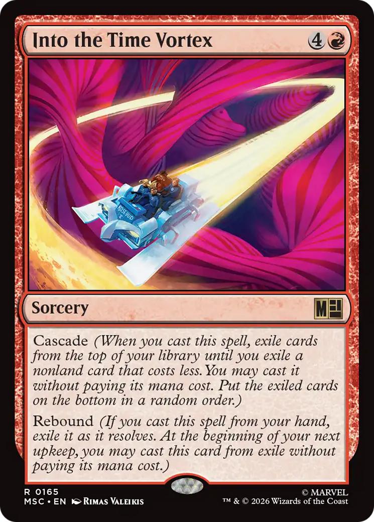 Into the Time Vortex [Marvel Super Heroes Commander] | Boutique FDB TCG