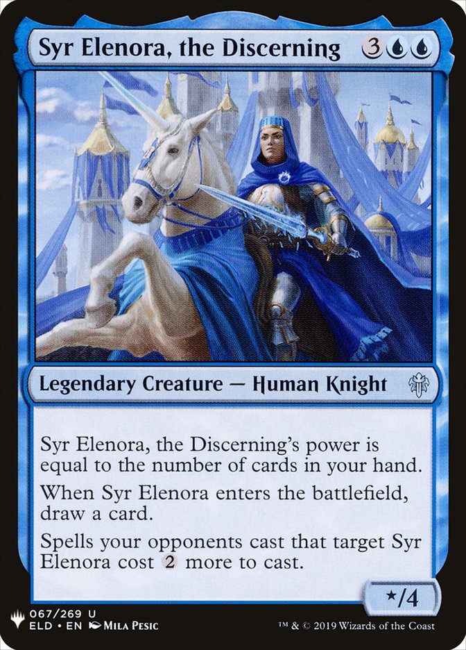 Syr Elenora, the Discerning [Mystery Booster] | Boutique FDB TCG