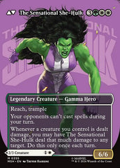Jennifer Walters (Borderless) (0355) [Marvel Super Heroes] Reverse | Boutique FDB TCG