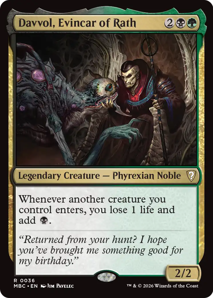Davvol, Evincar of Rath [Mystery Booster: Commander Edition] | Boutique FDB TCG