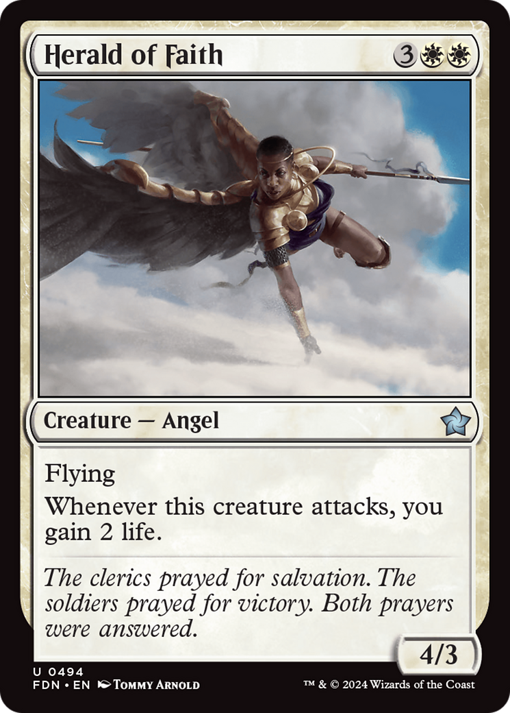 Herald of Faith [Foundations] | Boutique FDB TCG
