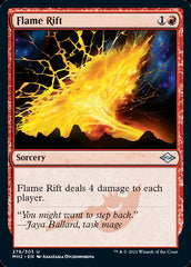 Flame Rift (Foil Etched) [Modern Horizons 2] | Boutique FDB TCG