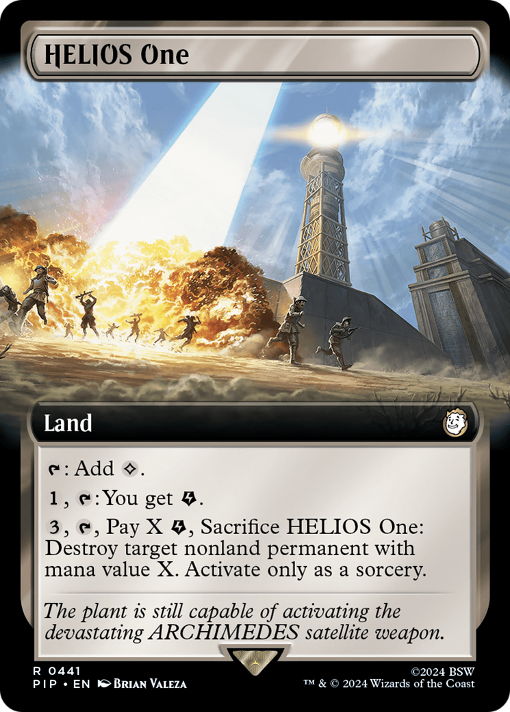 HELIOS One (Extended Art) [Fallout] | Boutique FDB TCG