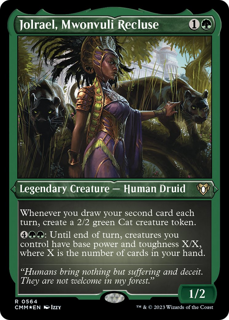 Jolrael, Mwonvuli Recluse (Foil Etched) [Commander Masters] | Boutique FDB TCG