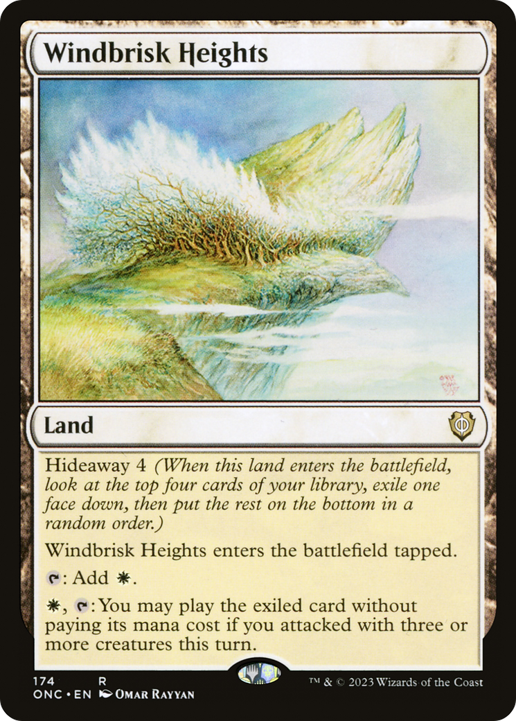 Windbrisk Heights [Phyrexia: All Will Be One Commander] | Boutique FDB TCG