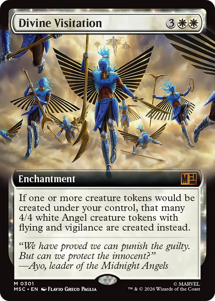 Divine Visitation (Extended Art) [Marvel Super Heroes Commander] | Boutique FDB TCG
