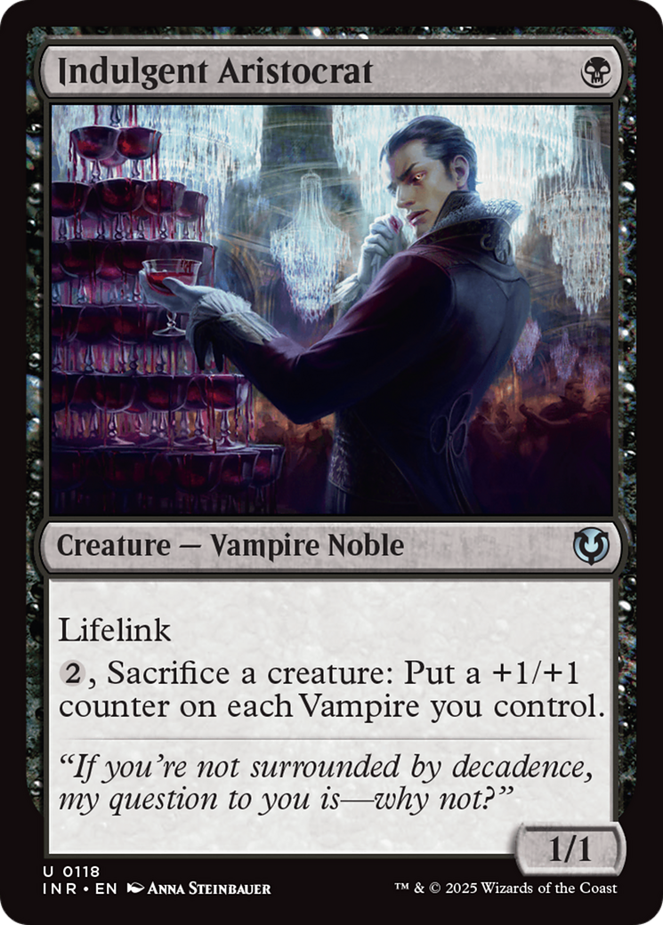 Indulgent Aristocrat [Innistrad Remastered] | Boutique FDB TCG