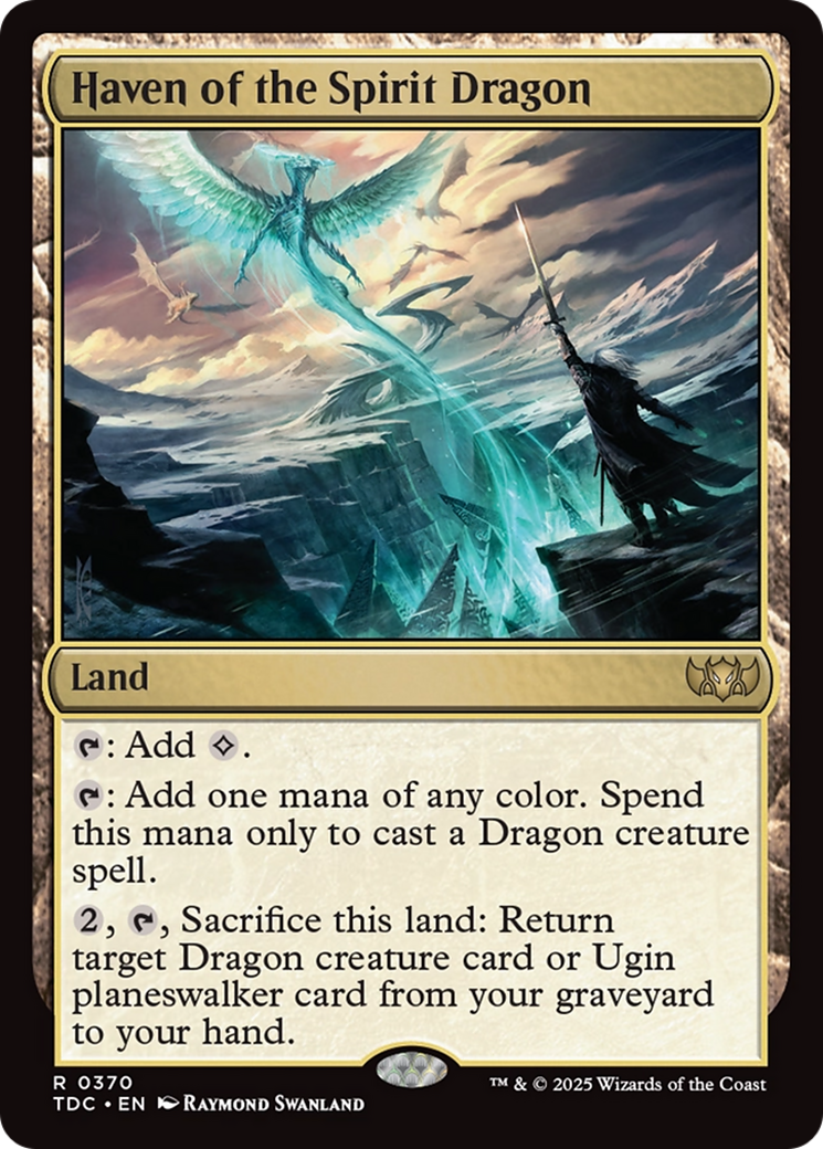 Haven of the Spirit Dragon [Tarkir: Dragonstorm Commander] | Boutique FDB TCG