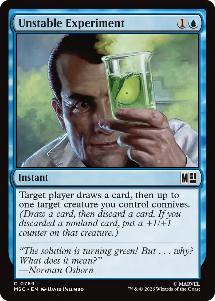 Unstable Experiment [Marvel Super Heroes Commander] | Boutique FDB TCG
