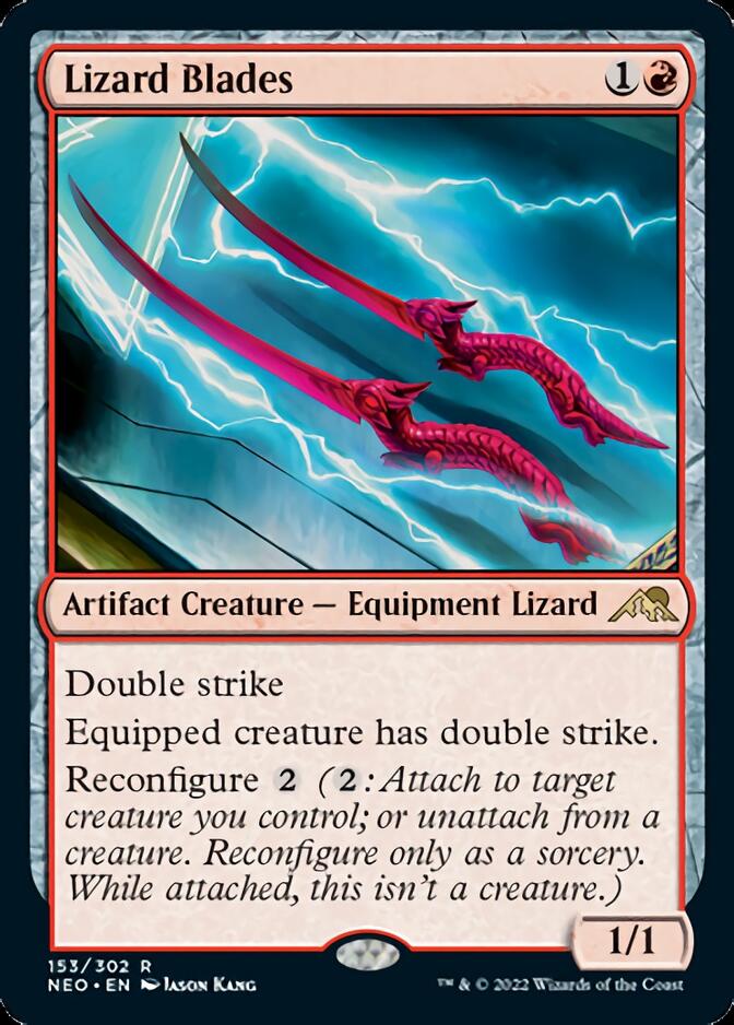 Lizard Blades [Kamigawa: Neon Dynasty] | Boutique FDB TCG