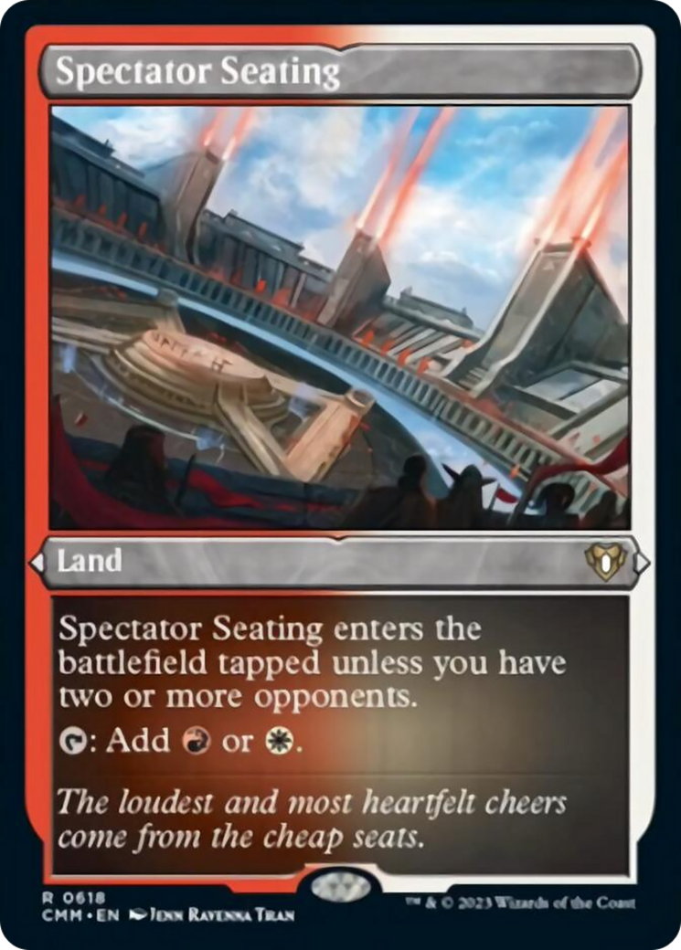 Spectator Seating (Foil Etched) [Commander Masters] | Boutique FDB TCG