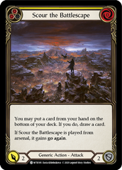 Scour the Battlescape (Yellow) [U-WTR195] (Welcome to Rathe Unlimited)  Unlimited Normal | Boutique FDB TCG