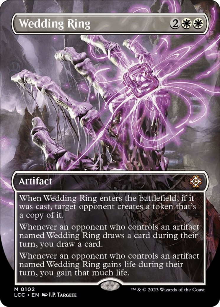 Wedding Ring (Borderless) [The Lost Caverns of Ixalan Commander] | Boutique FDB TCG