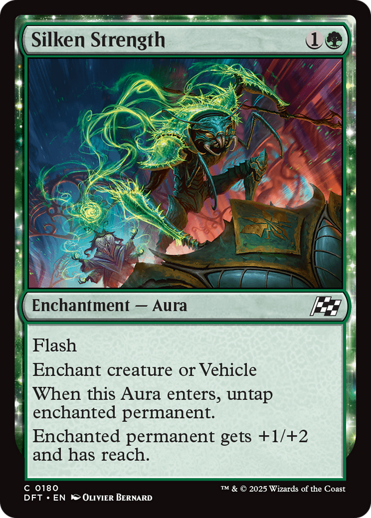 Silken Strength [Aetherdrift] | Boutique FDB TCG