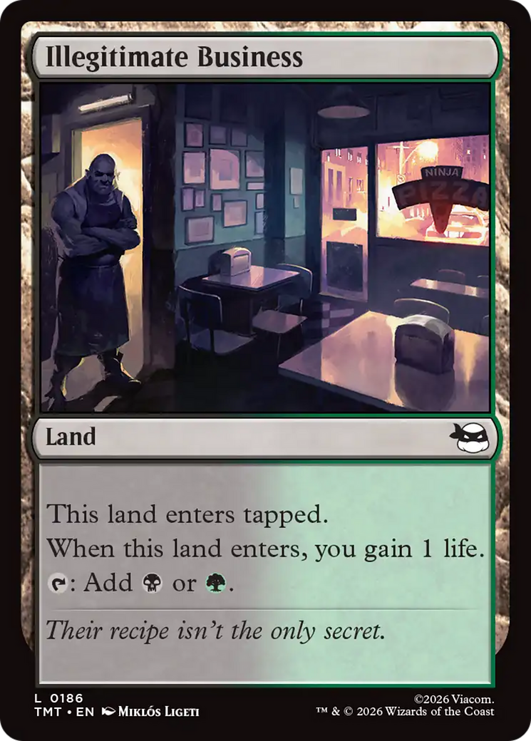 Illegitimate Business [Teenage Mutant Ninja Turtles] | Boutique FDB TCG