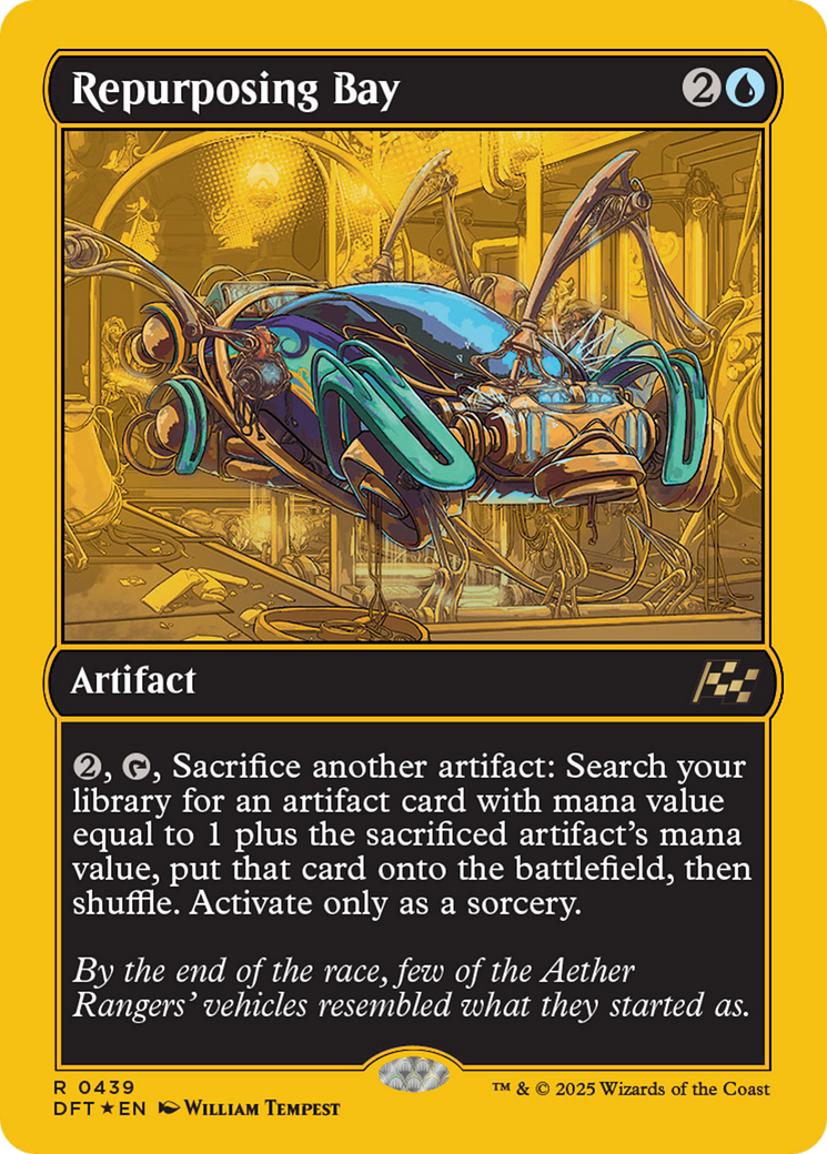 Repurposing Bay (First-Place Foil) [Aetherdrift] | Boutique FDB TCG