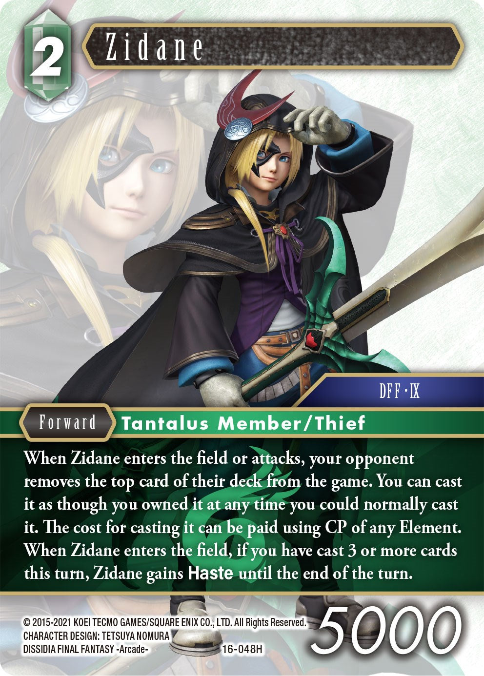 Zidane [Emissaries of Light] | Boutique FDB TCG