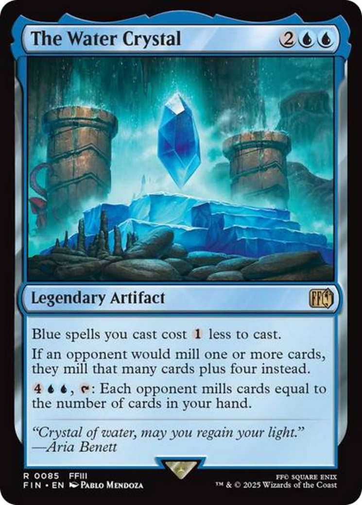 The Water Crystal [FINAL FANTASY] | Boutique FDB TCG