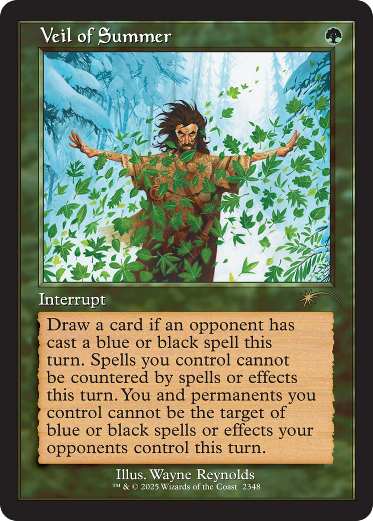 Veil of Summer (2348) [Secret Lair Drop] | Boutique FDB TCG