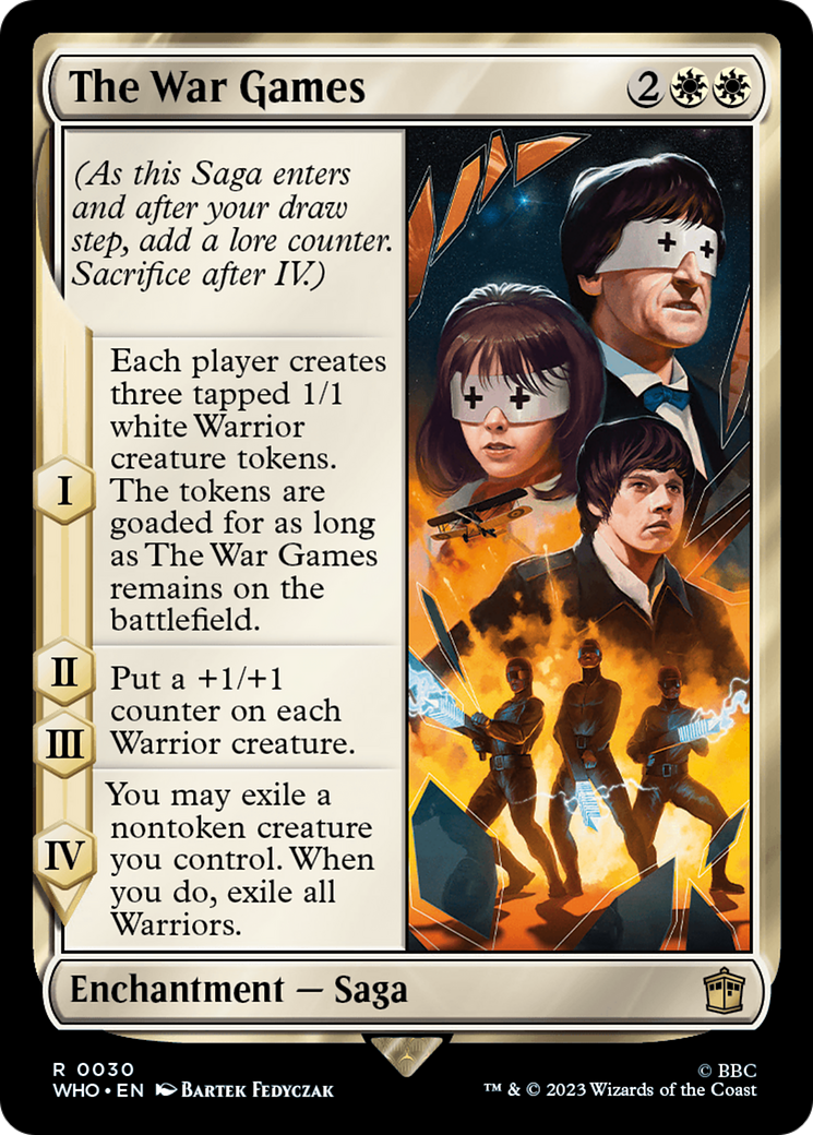 The War Games [Doctor Who] | Boutique FDB TCG