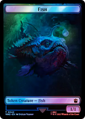 Fish // Food (0059) Double-Sided Token (Surge Foil) [Doctor Who Tokens] | Boutique FDB TCG