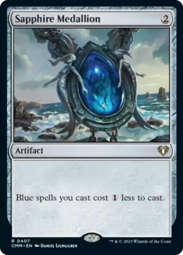 Sapphire Medallion [Commander Masters] | Boutique FDB TCG