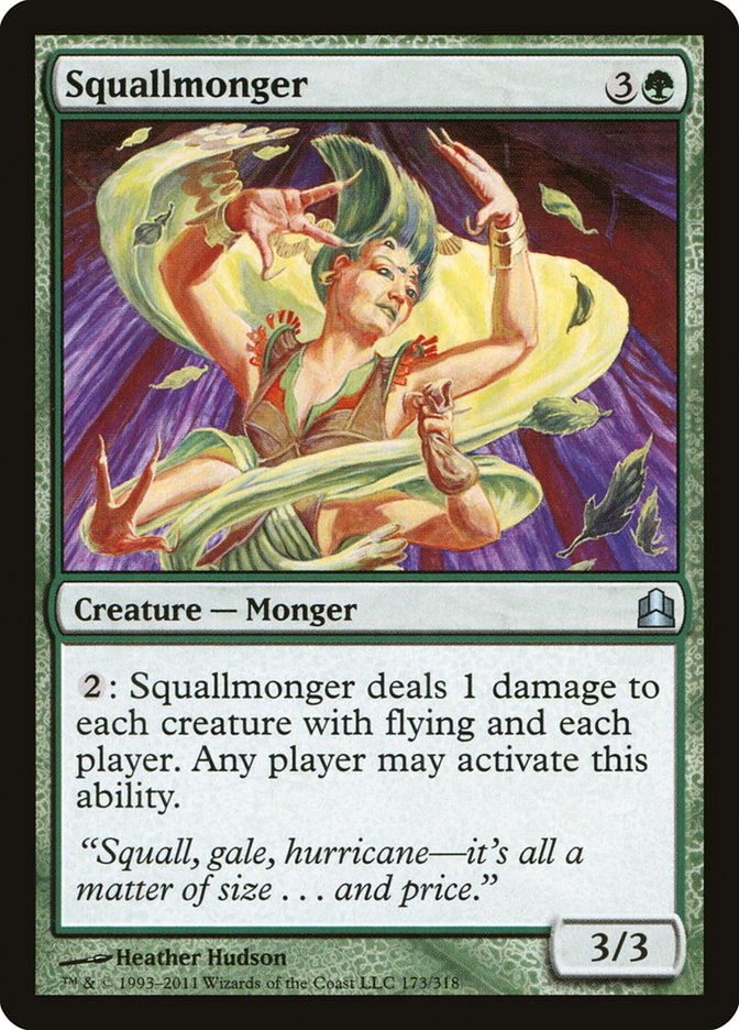 Squallmonger [Commander 2011] | Boutique FDB TCG