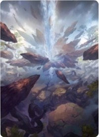 Prismatic Vista Art Card [Zendikar Rising Art Series] | Boutique FDB TCG