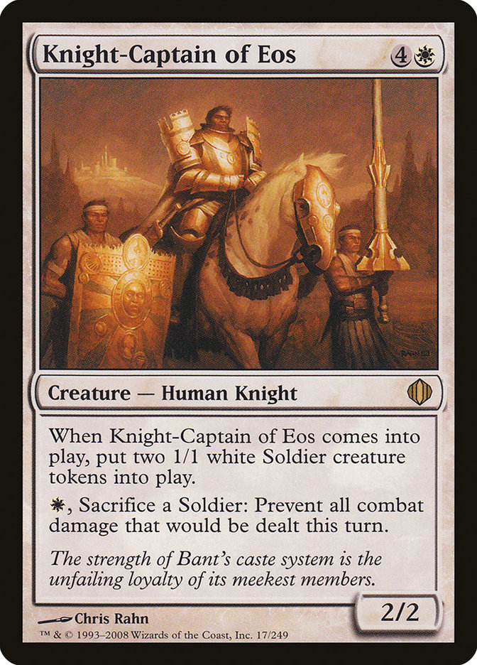 Knight-Captain of Eos [Shards of Alara] | Boutique FDB TCG
