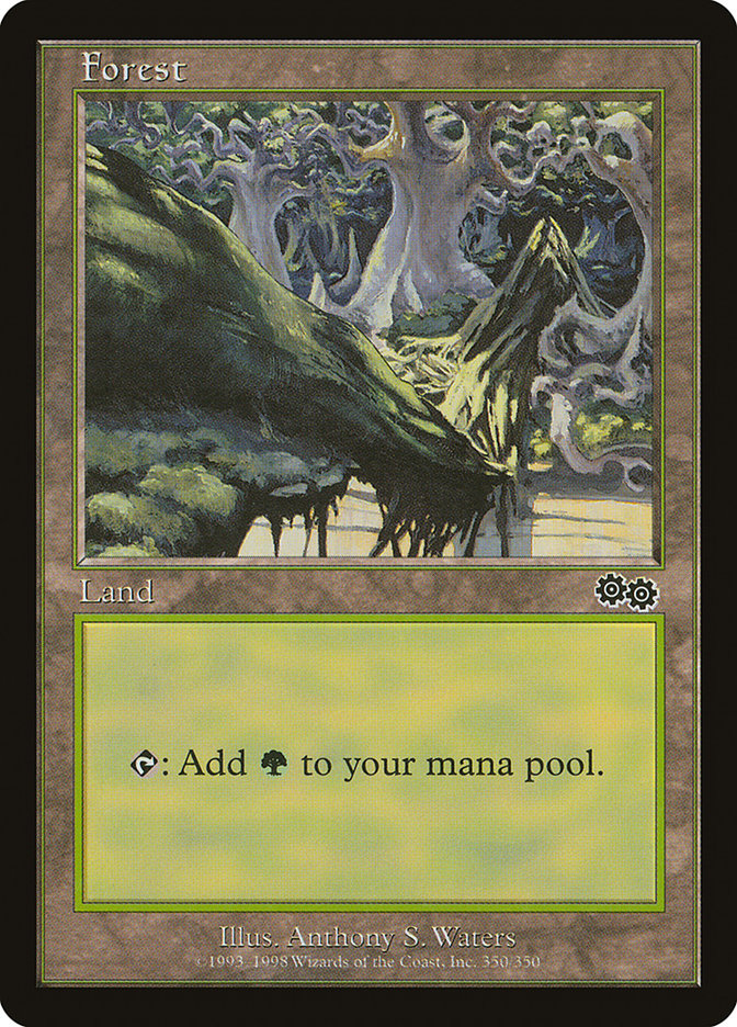 Forest (350) [Urza's Saga] | Boutique FDB TCG