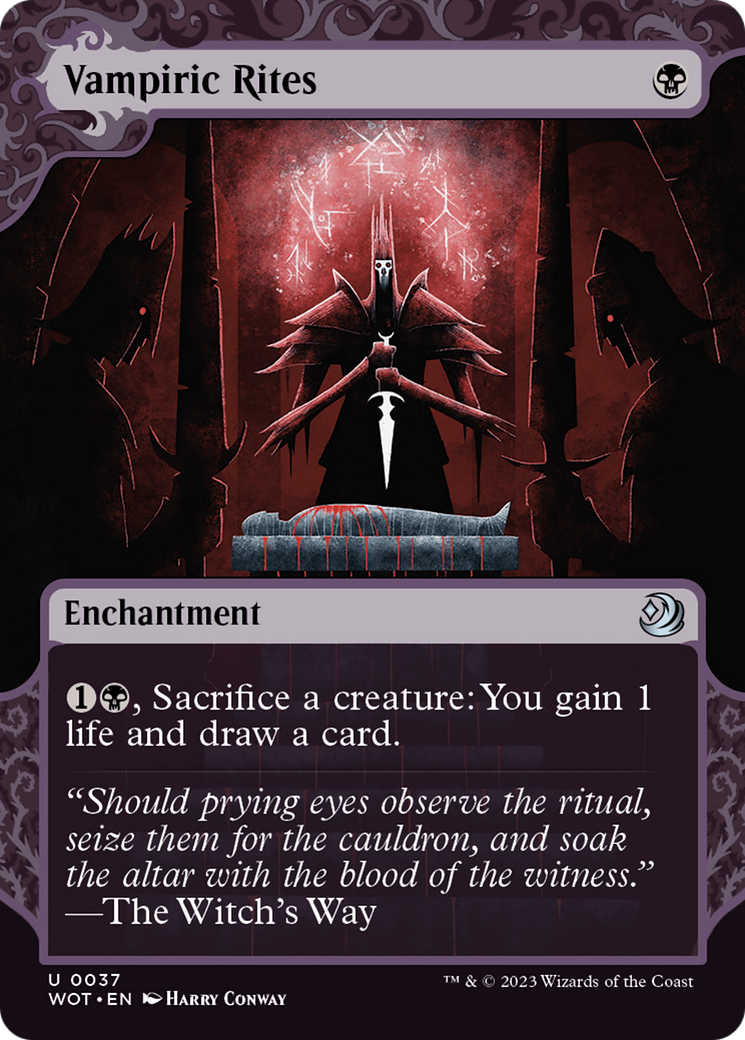 Vampiric Rites [Wilds of Eldraine: Enchanting Tales] | Boutique FDB TCG