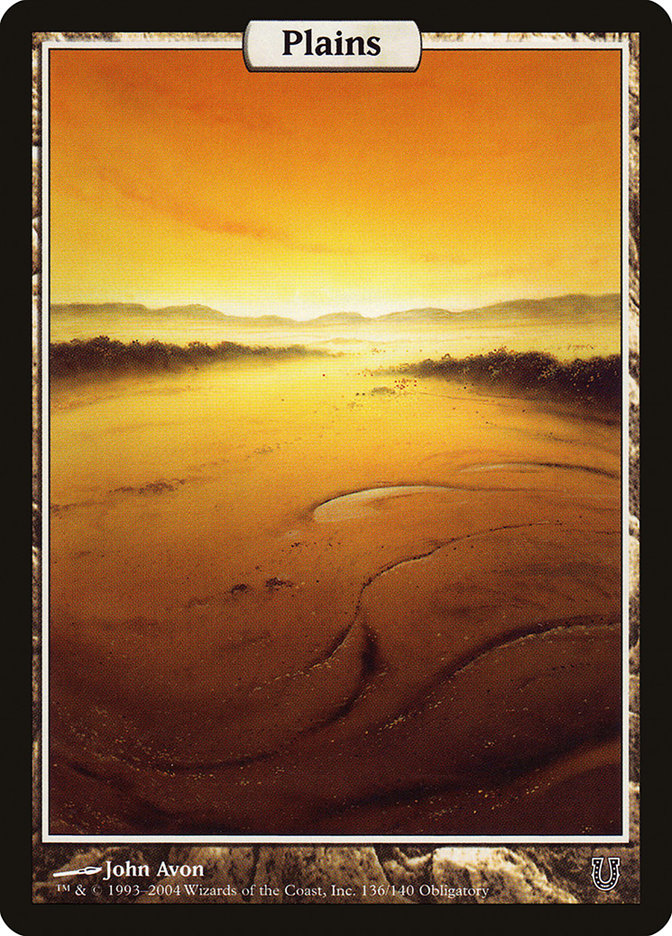 Plains (136) [Unhinged] | Boutique FDB TCG