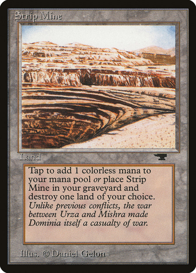 Strip Mine (Sloped Horizon) [Antiquities] | Boutique FDB TCG