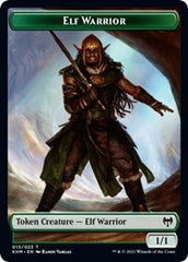 Elf Warrior // Koma's Coil Double-Sided Token [Kaldheim Tokens] | Boutique FDB TCG