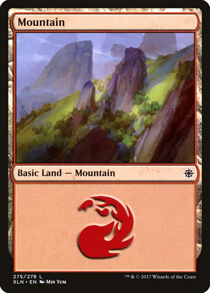 Mountain (275) [Ixalan] | Boutique FDB TCG